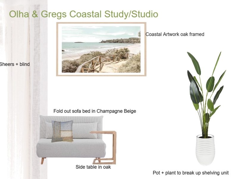 ) & G Coastal Studio /Study Mood Board by KM2639 on Style Sourcebook