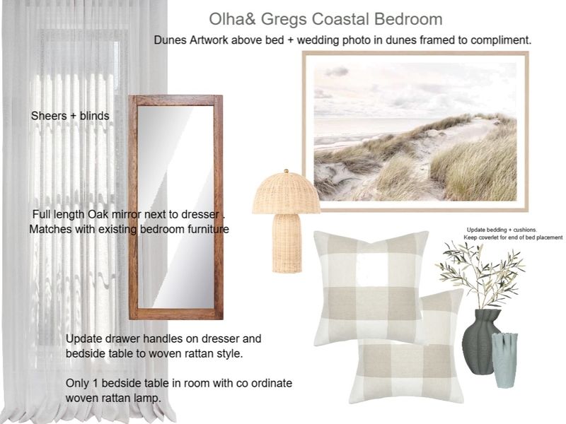 O & G Coastal Master Bedroom Mood Board by KM2639 on Style Sourcebook