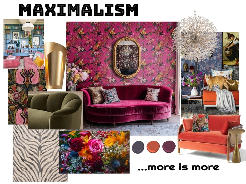 Maximalism Design Board Mood Board by angcart on Style Sourcebook