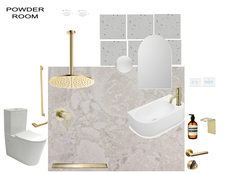Powder Room Mood Board by NookNest Pty Ltd on Style Sourcebook