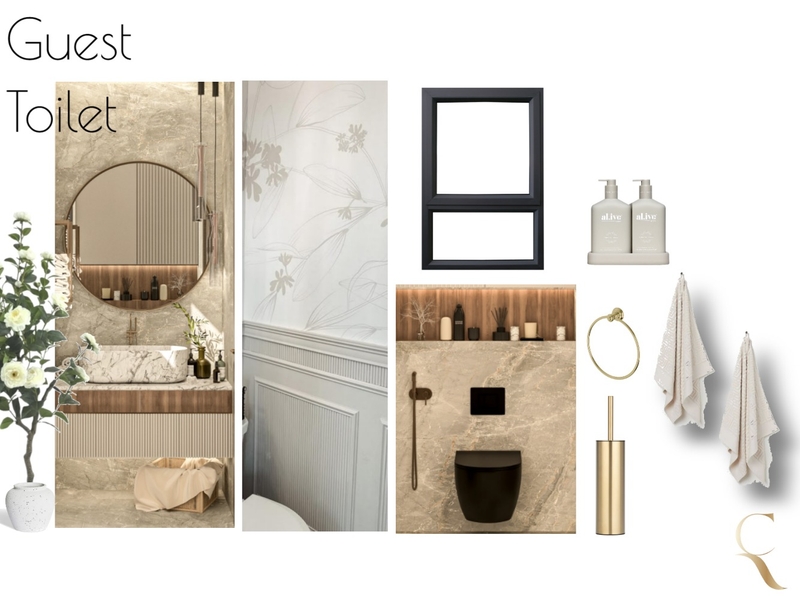 Midstream Guest toilet Mood Board by dimakatso on Style Sourcebook