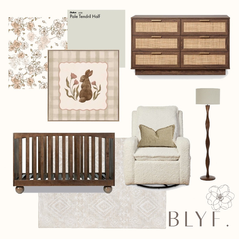 Woodland Nursery Mood Board by BLYF Interiors on Style Sourcebook