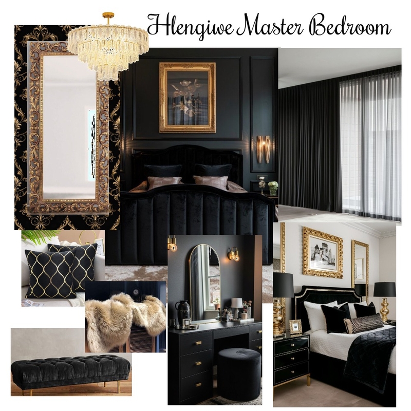 Hlengiwe Master Bedroom Mood Board by Sumara du Preez on Style Sourcebook