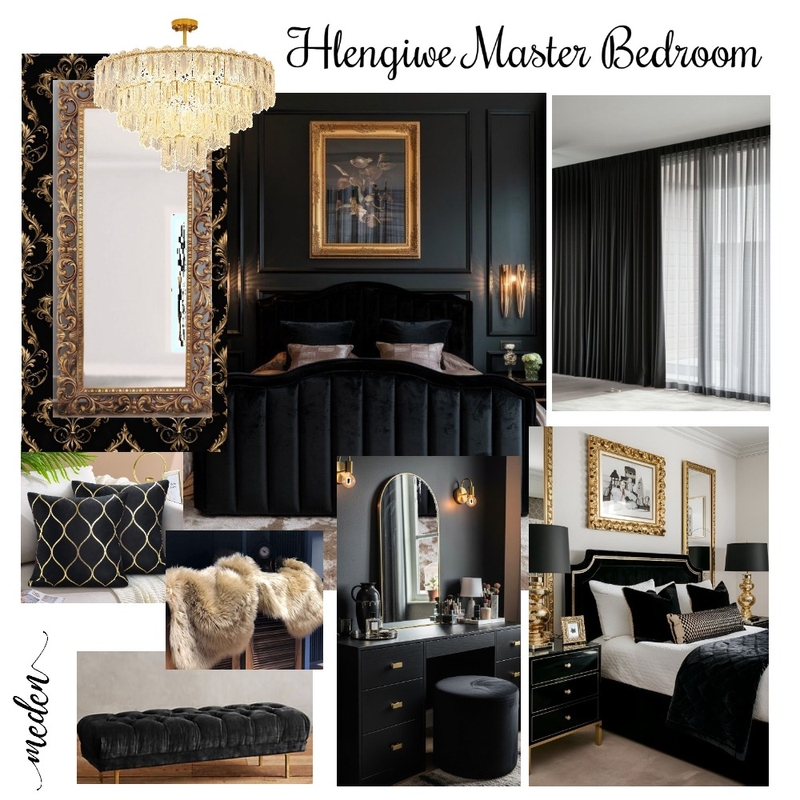 Hlengiwe Master Bedroom Mood Board by Sumara du Preez on Style Sourcebook