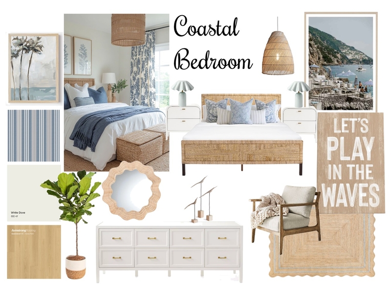 Coastal Bedroom Mood Board by angcart on Style Sourcebook
