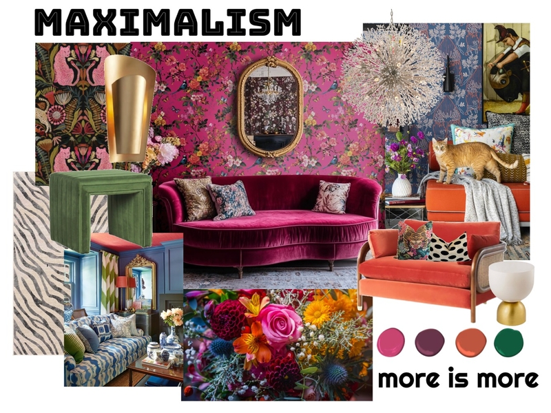 Maximalism Design Board Mood Board by angcart on Style Sourcebook