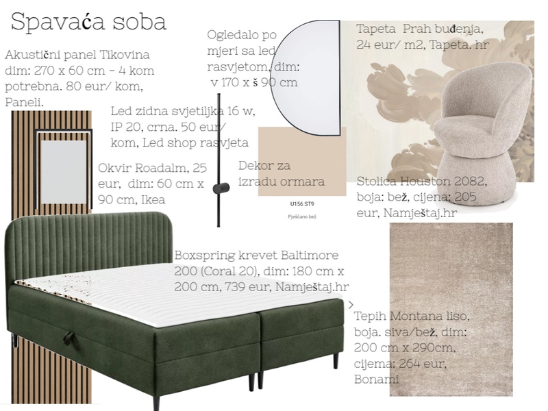 Sandra Vorić soba Mood Board by acikovic on Style Sourcebook