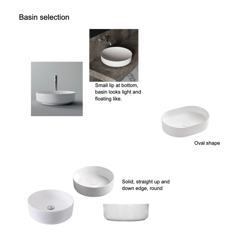 Basin selections Mood Board by Susan Conterno on Style Sourcebook