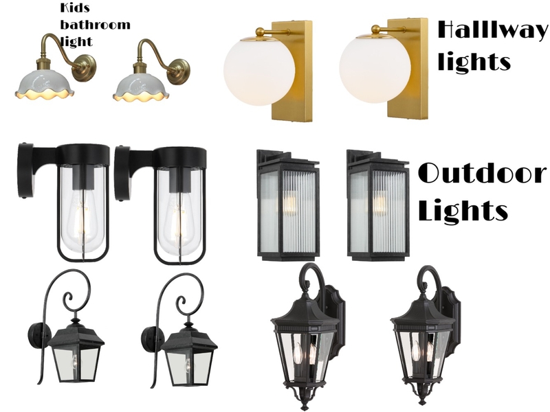 Light Fixture Assignment - Week 17 Mood Board by Paisley Designs on Style Sourcebook