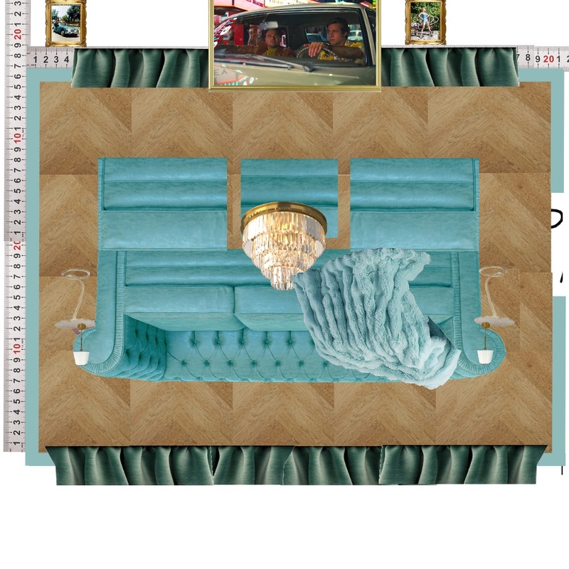 Cinema Teal Colour Drench Mood Board by dl2407 on Style Sourcebook