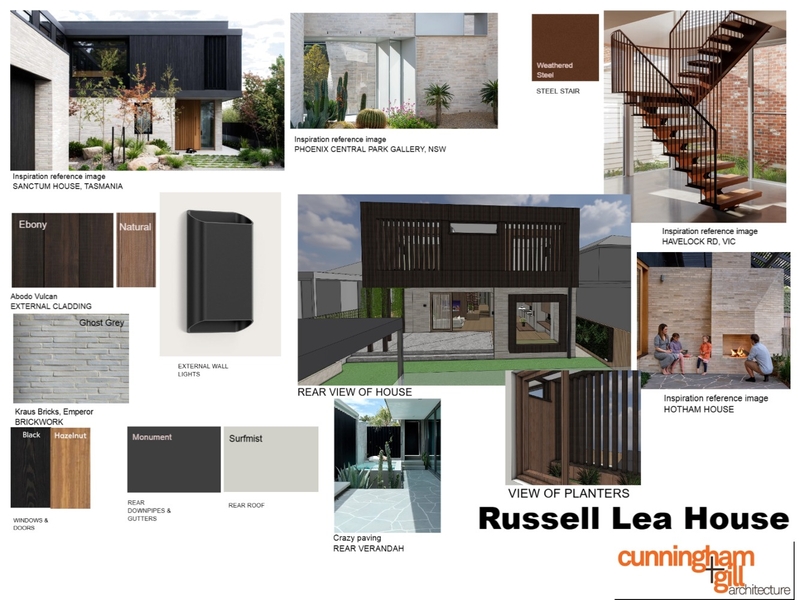 Russell Lea project Mood Board by Cunningham Gill Architecture on Style Sourcebook