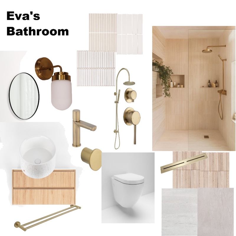 Eva's Bathroom Mood Board by Desiree Freeman on Style Sourcebook