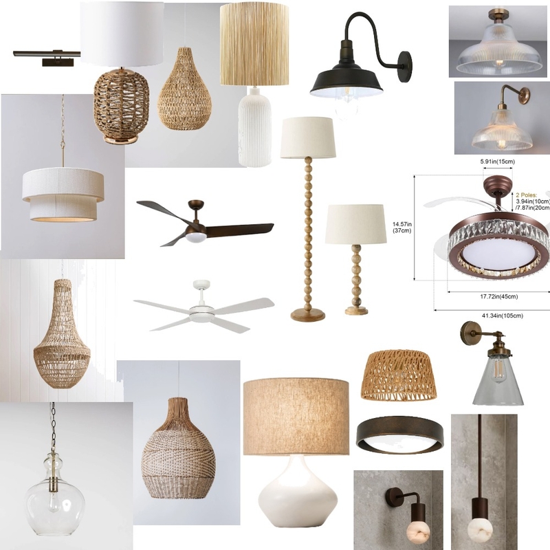 New House Lighting choices Mood Board by kathok on Style Sourcebook