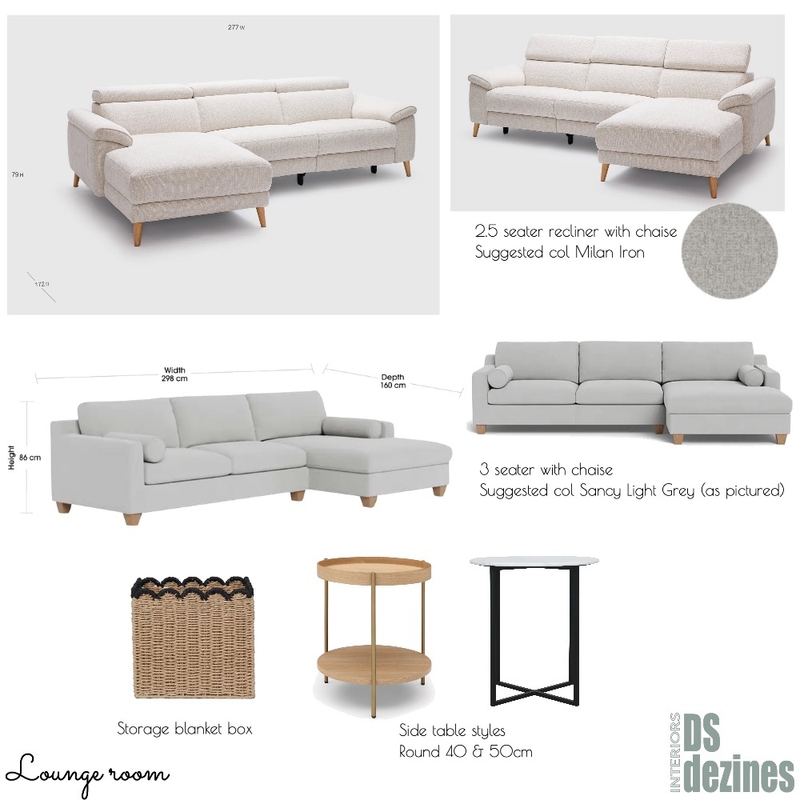 Georgina Lounge room Mood Board by DSdezines Interiors on Style Sourcebook