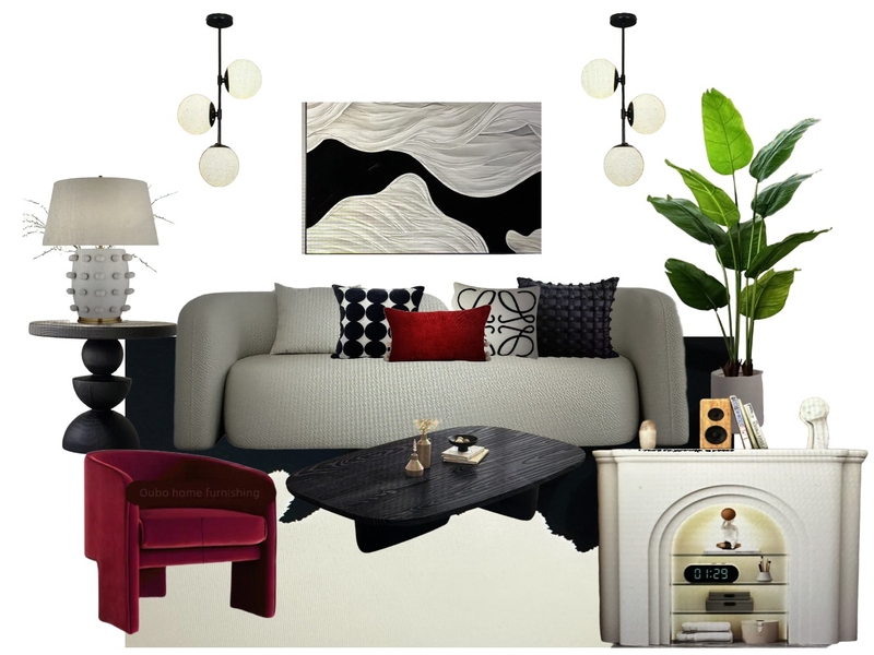 Gaya Bangsar Living Area MB 2 Mood Board by al1168ster@gmail.com on Style Sourcebook