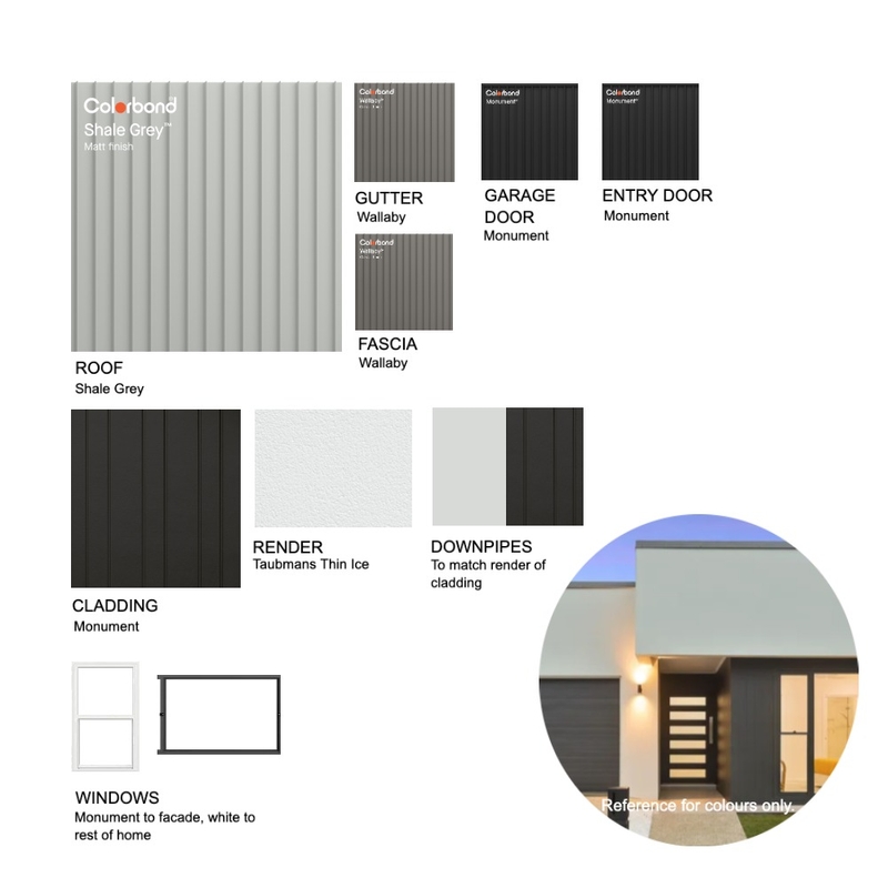 Elkhorn Colours - External Mood Board by SALTWOOD on Style Sourcebook