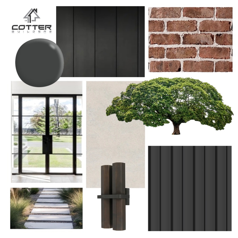 Everleigh - Exterior Mood Board by Cotter Builders on Style Sourcebook