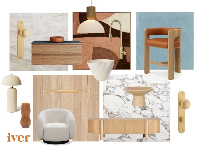 Peachy Keen Mood Board by Iver on Style Sourcebook