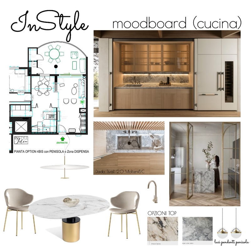 Moodboard Kitchen Ginestre Mood Board by InStyle Idea on Style Sourcebook