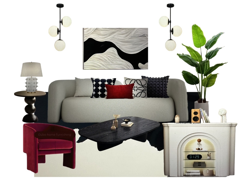 Gaya Bangsar Living Area MB 2A Mood Board by al1168ster@gmail.com on Style Sourcebook