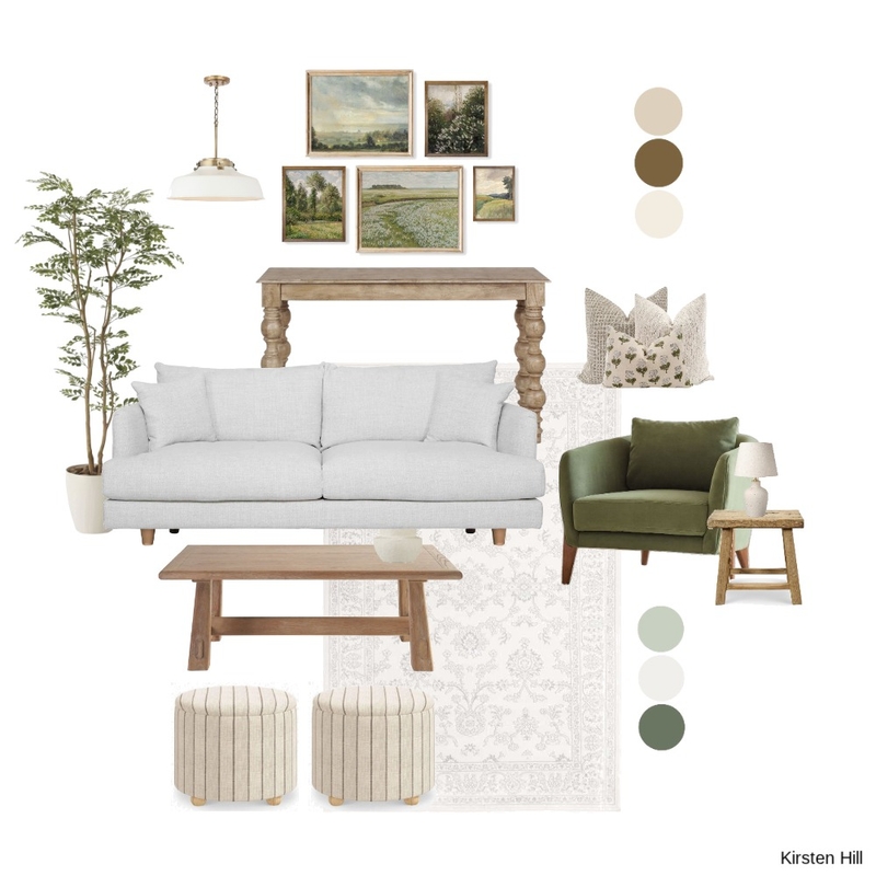 Modern Farmhouse Mood Board (IDI) - module 3 Mood Board by Kirsten on Style Sourcebook