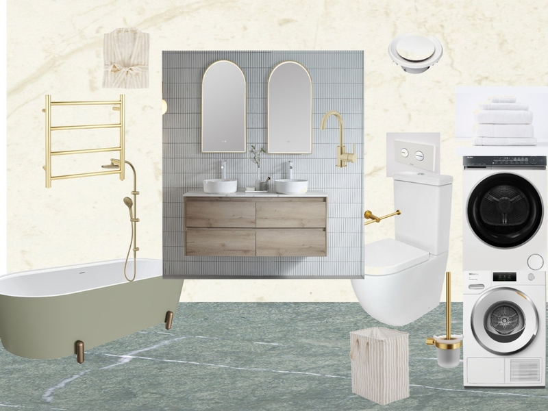 banyo Mood Board by ertoşi on Style Sourcebook