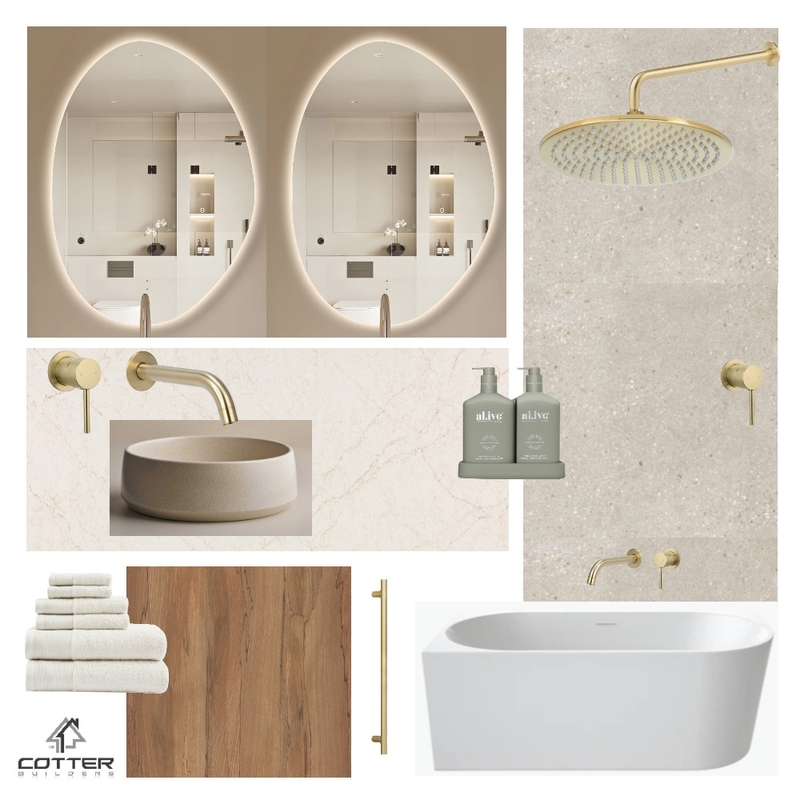 Everleigh - Ensuite Mood Board by Cotter Builders on Style Sourcebook