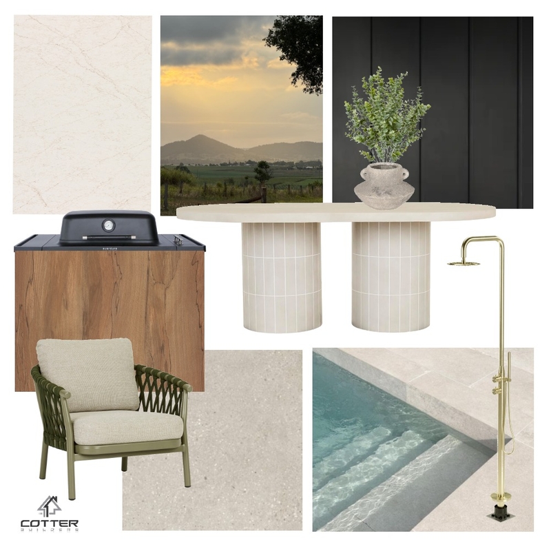 Everleigh - Alfresco and Pool Mood Board by Cotter Builders on Style Sourcebook