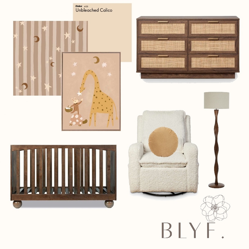 Starry Nursery Mood Board by BLYF Interiors on Style Sourcebook