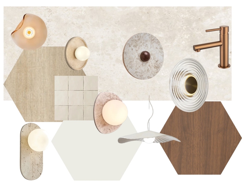 Lighting options and mix Interior Design Mood Board by RheeB