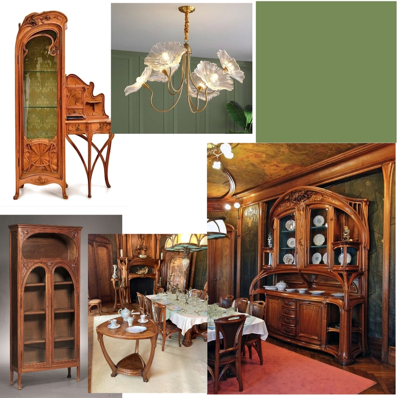 Dining Room Interior Design Mood Board by Aliki89