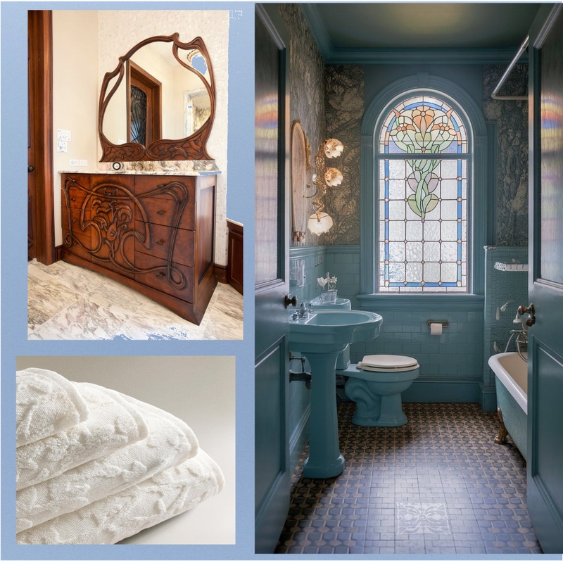 Bathroom Interior Design Mood Board by Aliki89