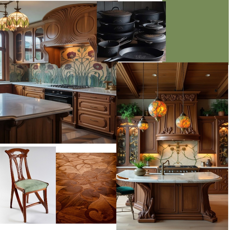 Kitchen Interior Design Mood Board by Aliki89
