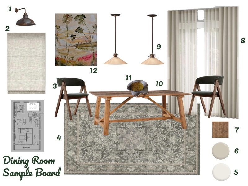 Dining Room Paddington Terrace House Sample Board Mood Board by Dune Drifter Interiors on Style Sourcebook