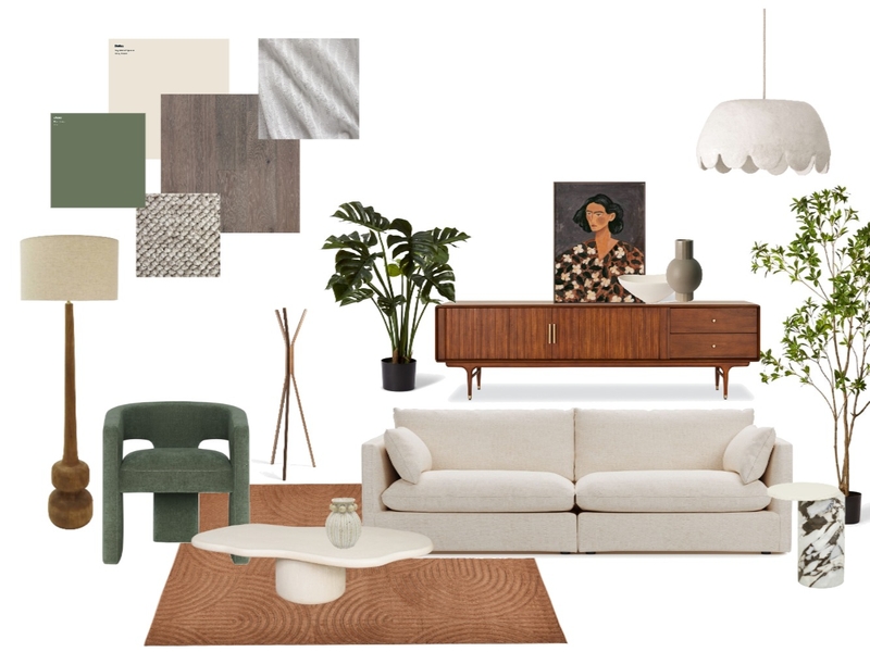 Mid Century Modern Mood Board by tranmanhha1811 on Style Sourcebook