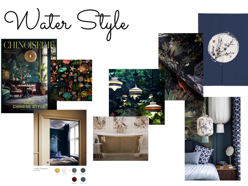 water Mood Board by Charlotte Symens on Style Sourcebook