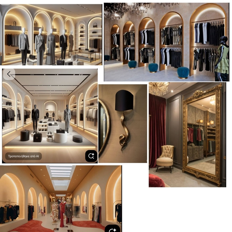Φωτισμός 5 Interior Design Mood Board by GRIGORIOS
