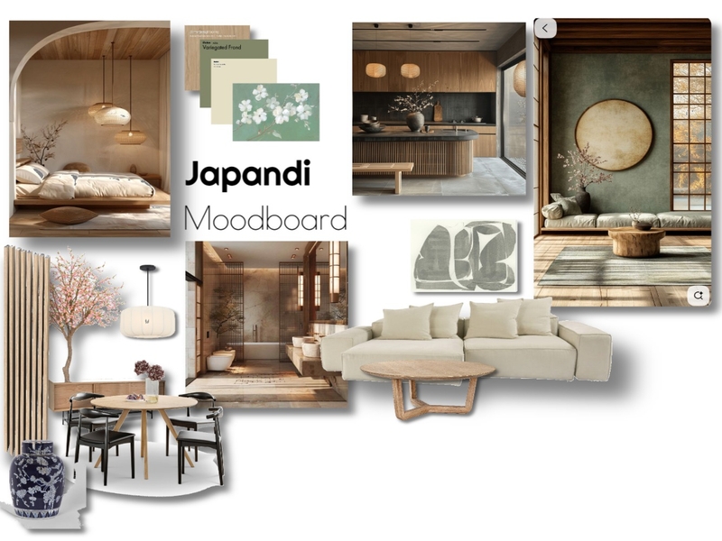 JAPANDI Mood Board by Tru&Mar on Style Sourcebook