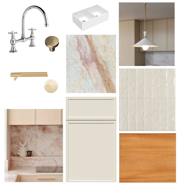 Kitchen - Concept 1 Interior Design Mood Board by Dennis Hill Architecture