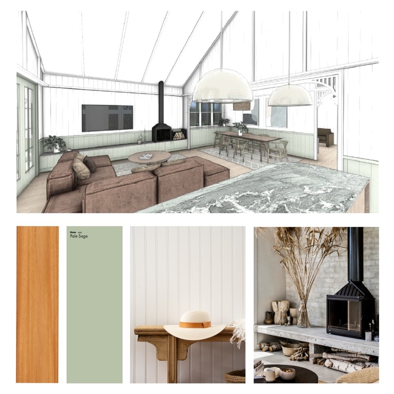 Living Room - Concept 1 Mood Board by Dennis Hill Architecture on Style Sourcebook
