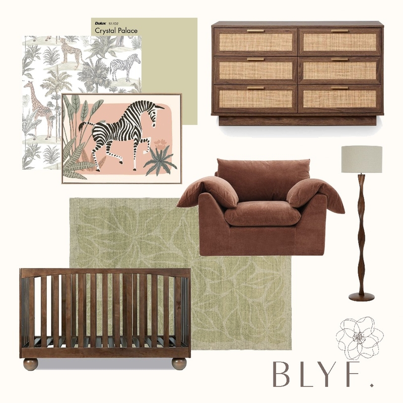 Safari nursery Mood Board by BLYF Interiors on Style Sourcebook