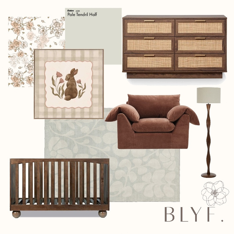Woodland Nursery V3 Mood Board by BLYF Interiors on Style Sourcebook