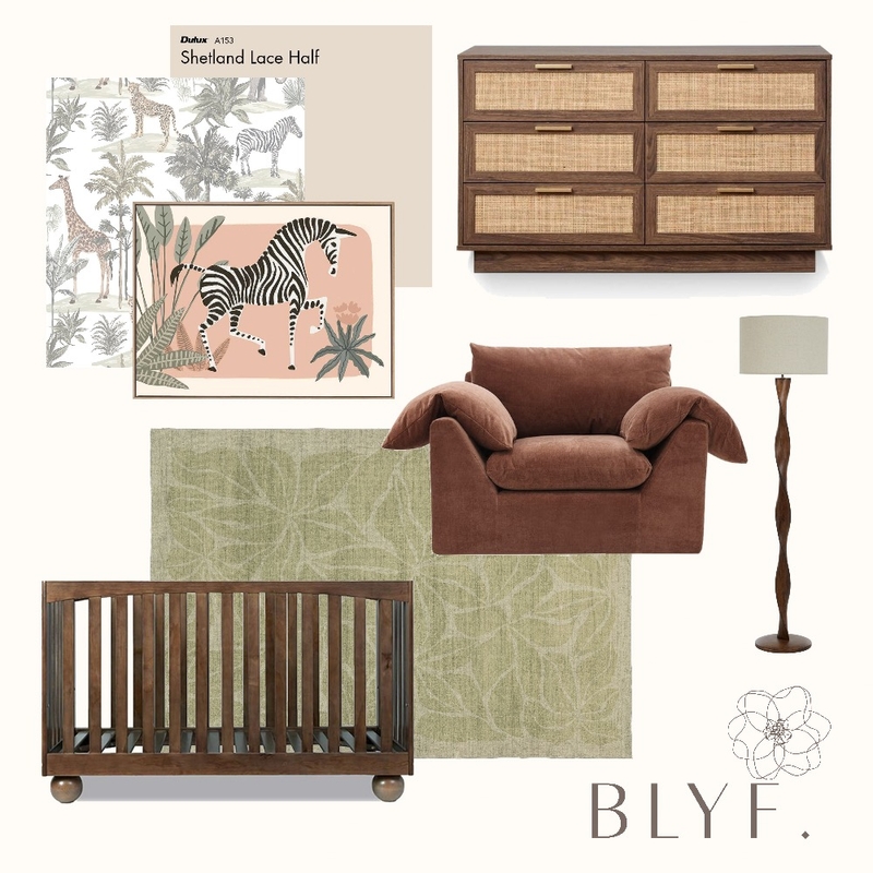 Safari nursery v2 Mood Board by BLYF Interiors on Style Sourcebook