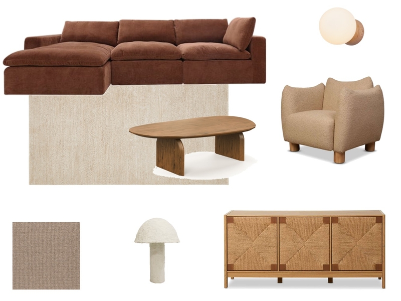 Autumn Tones Living Room Mood Board by Style Sourcebook on Style Sourcebook