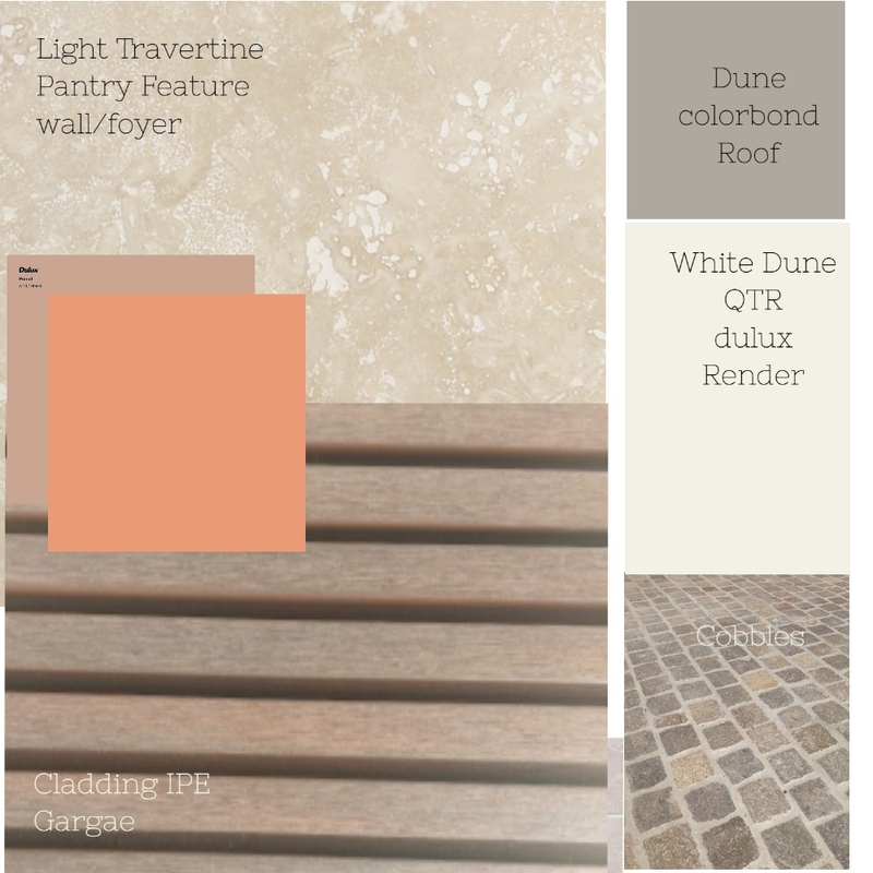 Exterior Interior Design Mood Board by Blu Interior Design