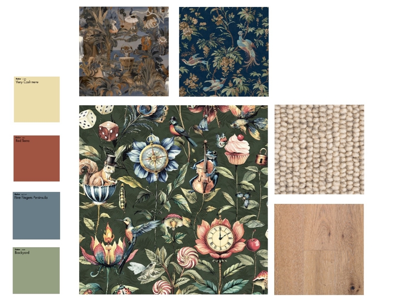 Colour Scheme 1 Interior Design Mood Board by Nic277