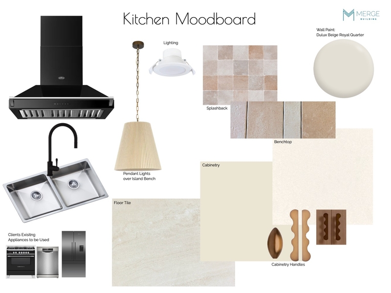 French - Kitchen Mood Board by MERGE BUILDING -Tracy Johnston Interior Designer on Style Sourcebook