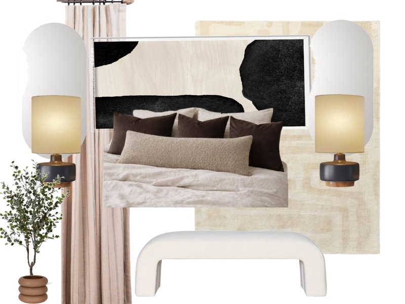 Khrystiana's Mood Board (Bedroom) Interior Design Mood Board by laterricarose