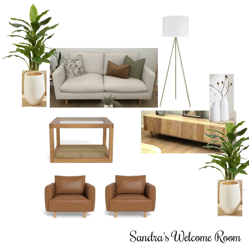 Sandra's Welcome Room Mood Board by Camilla Zefi Interiors on Style Sourcebook