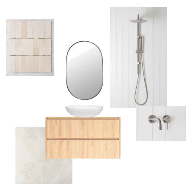 Caringbah Rd Bathroom Concept 2 Interior Design Mood Board by Veronica M